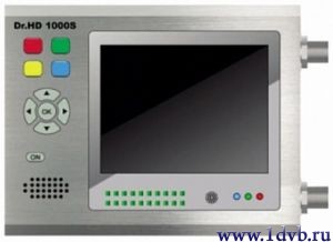 Купить в интернет магазине почтой Dr.HD 1000S измерительный прибор DVB-S2/S,DVB-T2/T,DVB-C наложенным платежём почтой