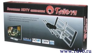 Купить в интернет магазине почтой Наружная антенна DVB-T2 Тайфун, заказать по почте и наложенным платежём.