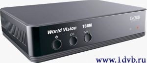 World Vision T60M - эфирный T2 ресивер DVB купить